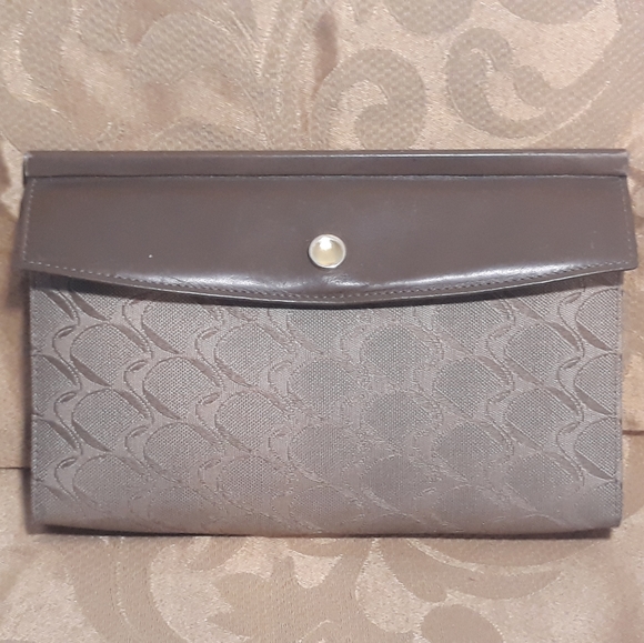 Vintage Movado Made in Italy Small Tan Clutch Purse - Picture 14 of 14